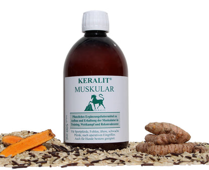 KERALIT® Muskular - Leistungsbereitschaft für Pferd & Hund mit Reis & Kurkuma