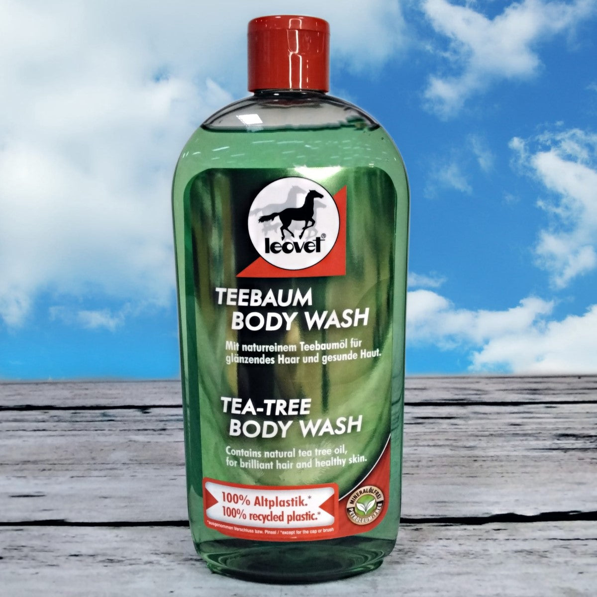Leovet Teebaum Body Wash - natürliches Öl für Haar & Haut