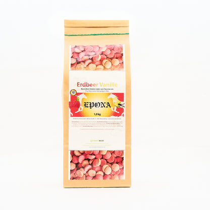 Erdbeer Vanille Snacks - leckere Belohnung aus natürlichen und getrockneten Früchten